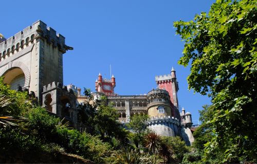 portugal sintra fairy castle