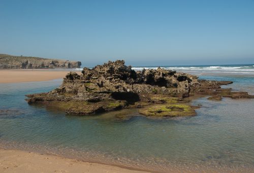 portugal ocean rocks