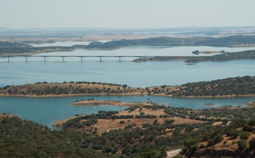 portugal lake bridge