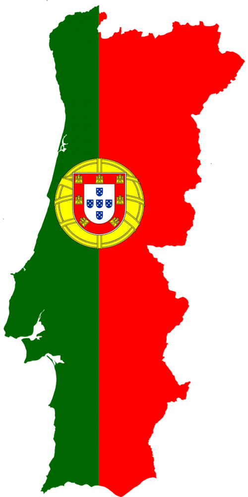 portugal flag borders