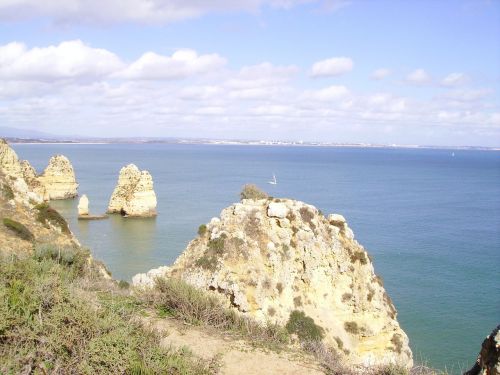 portugal rock algarve holiday