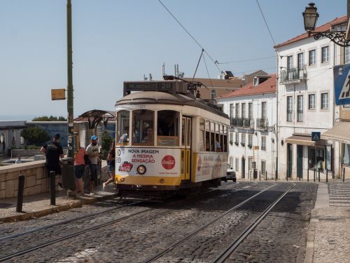 portugal tram europe
