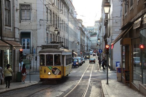 portugal hundred years tram lisbon