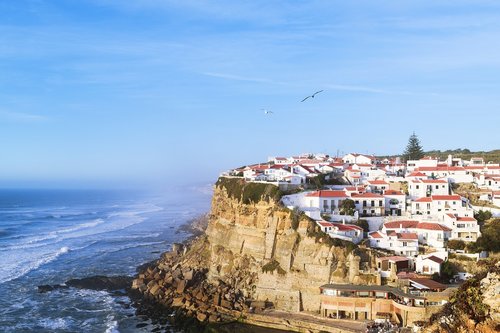 portugal  town  view