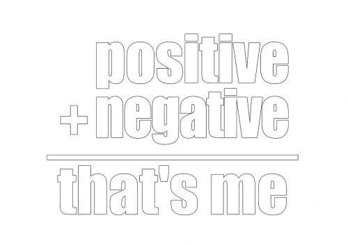 positive negative contrast