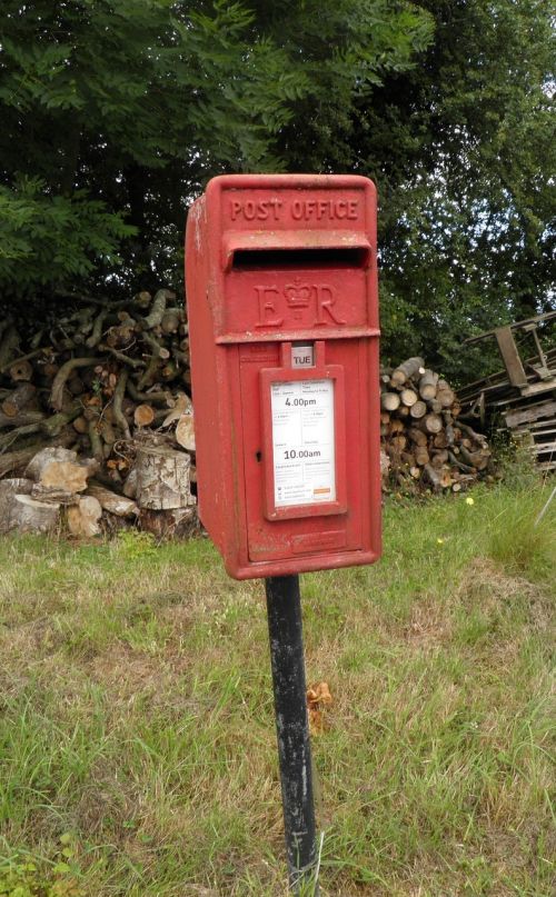 post box vintage rural