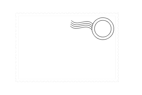 postage stamp postal stamp