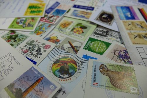 postage stamps collect stamped
