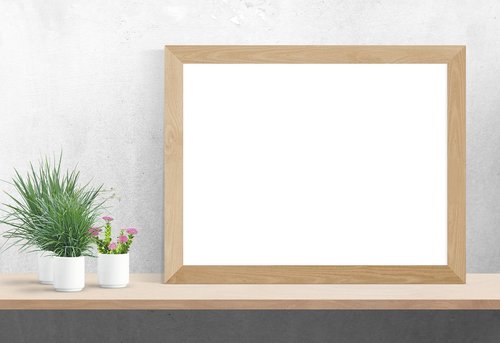 poster  frame  plants