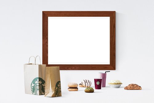 poster  frame  paper bags