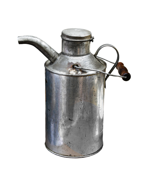 pot oil can old