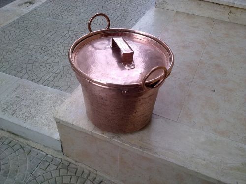 pot ancient copper