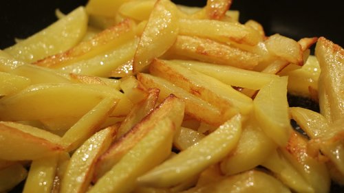 potato  fried  nutrition