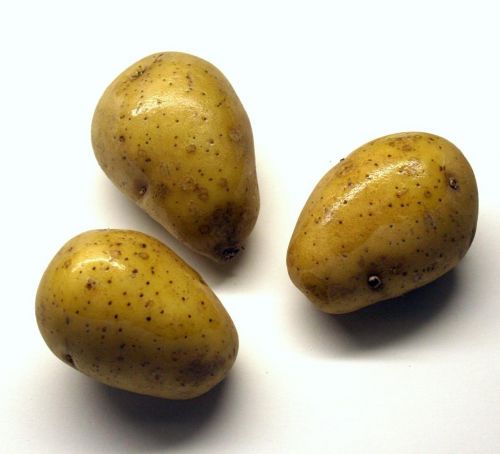 potatoes raw unpeeled