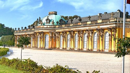 potsdam castle hdr