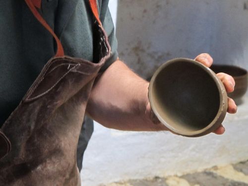 potters hand labor craft