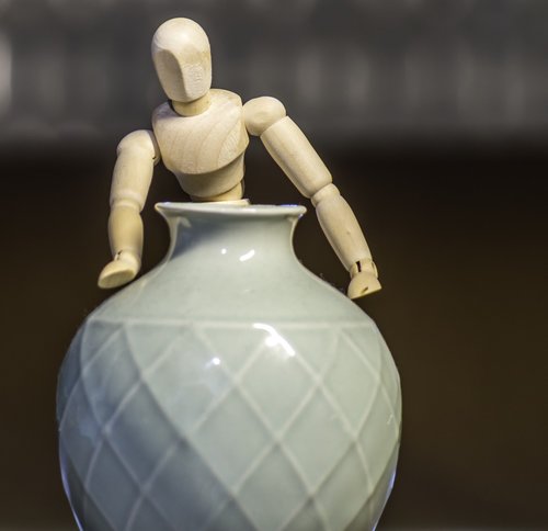 pottery  ceramic  container
