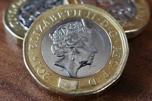 pound coin british new
