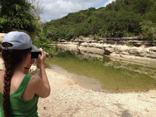 pov creek rocks