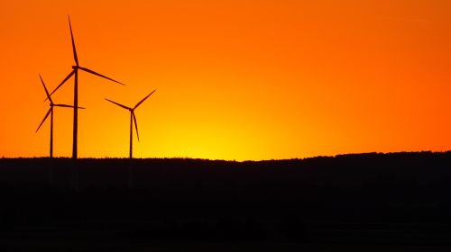 power generation energy production windräder