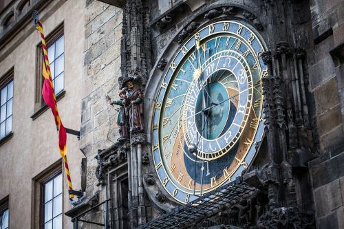 prague clock czech republic
