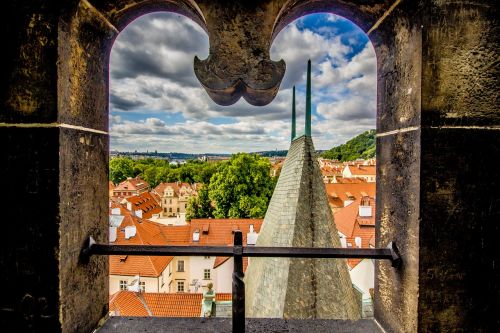 prague window city