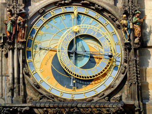 prague old town astronomical clock