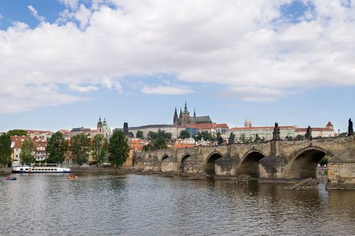 prague prague castle charles bridge