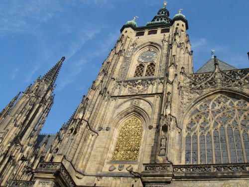 prague st vitus cathedral cathedral