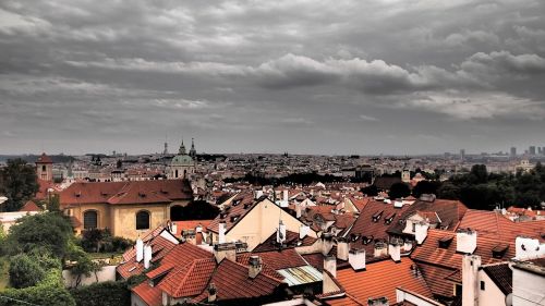 prague charles bridge mood