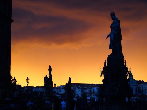 prague czech republic charles bridge