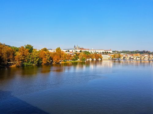 prague autumn city