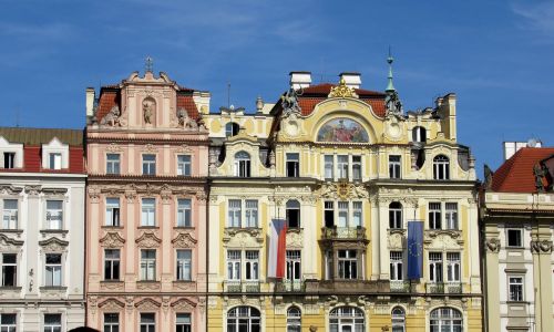 prague old town facade