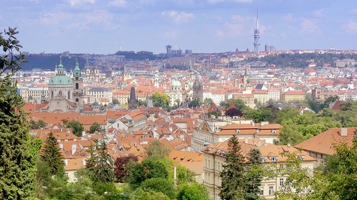 prague  the main city of bohemia  historical center