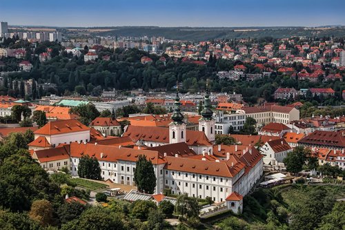 prague  strahovský monastery  czech