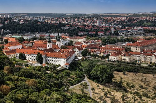 prague  strahovský monastery  czech