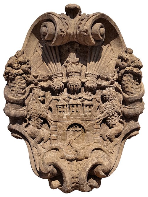 prague  coat of arms  baroque