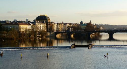 prague czech republic vltava