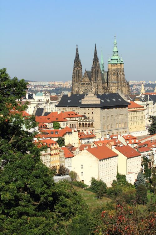 prague view landscape