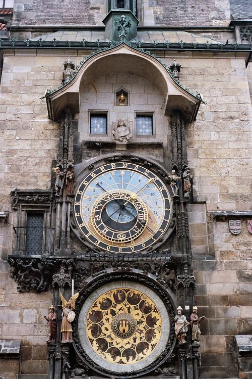 prague clock historic