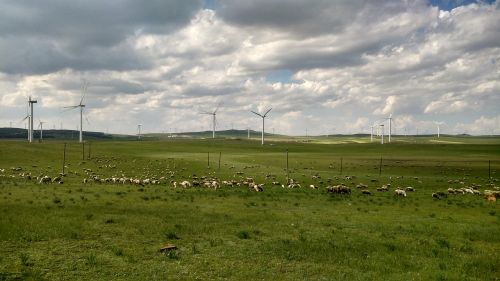 prairie windmill huitengxile