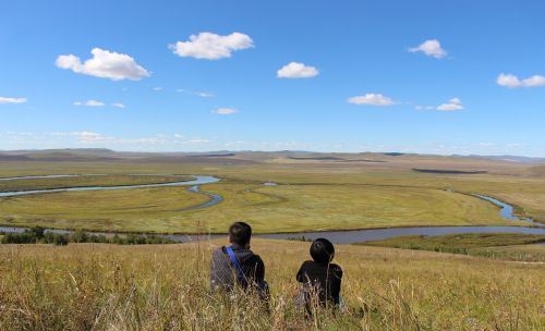 prairie the scenery landscape