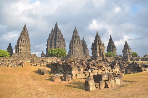 prambanan  temple  indonesia