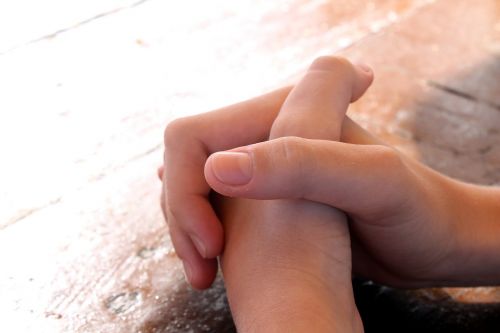 praying prayer hands