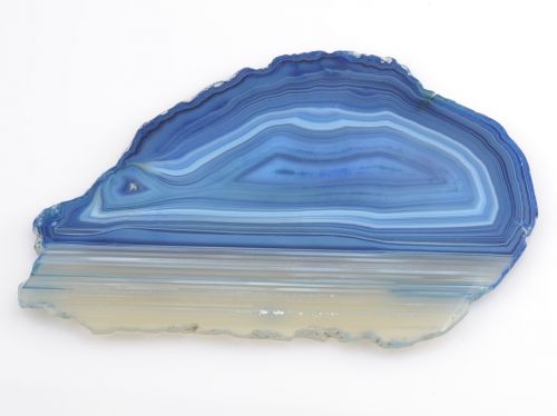 precious stone agate blue