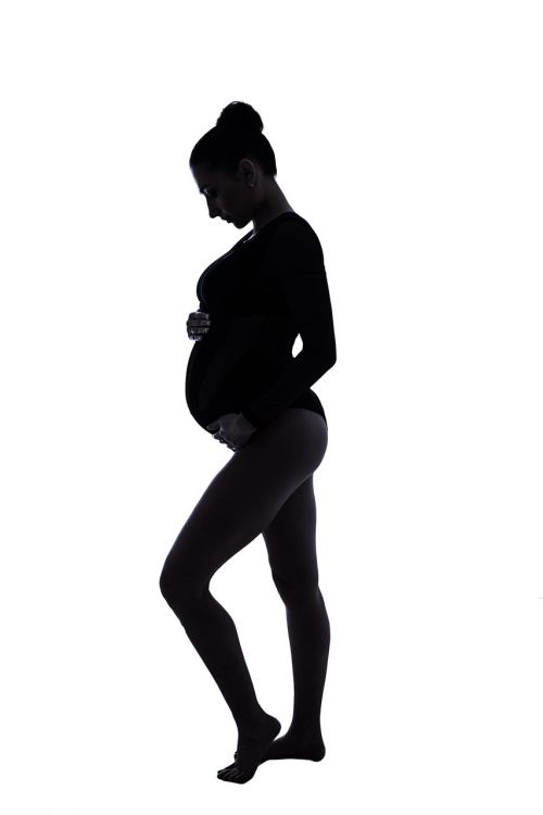 pregnancy silhouette family