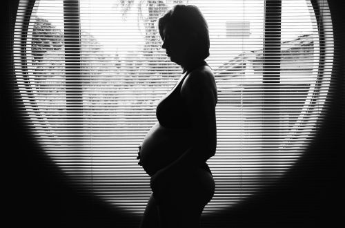 pregnant silhouette pregnancy
