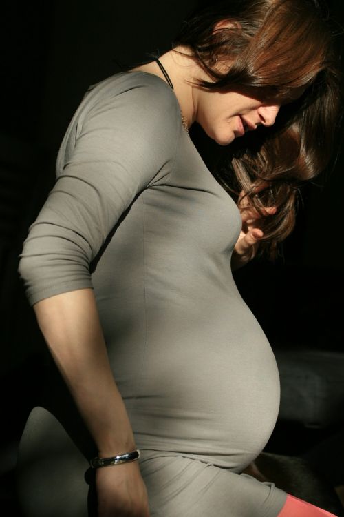 pregnant woman baby