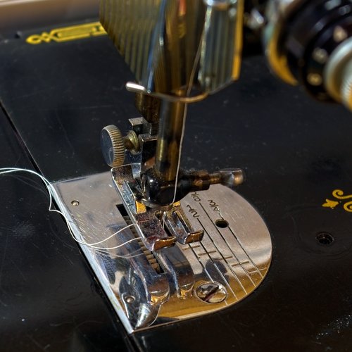 presser foot and needle plate  sewing  machine