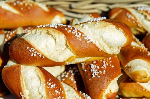 pretzels fritters baked goods